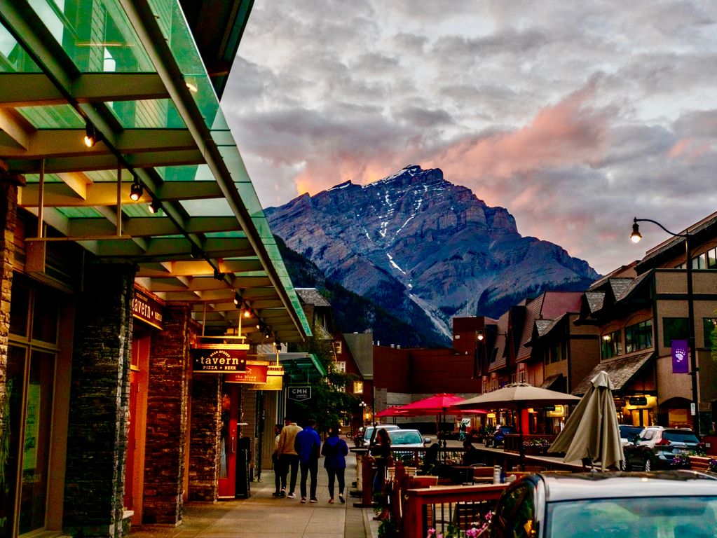 Banff National Park nacht